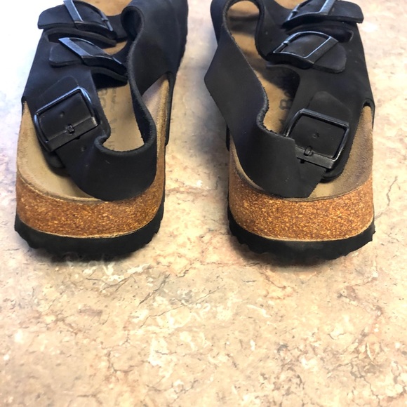 Birkenstock Mens Arizona Sfb Sandal - Black | SurfStitch